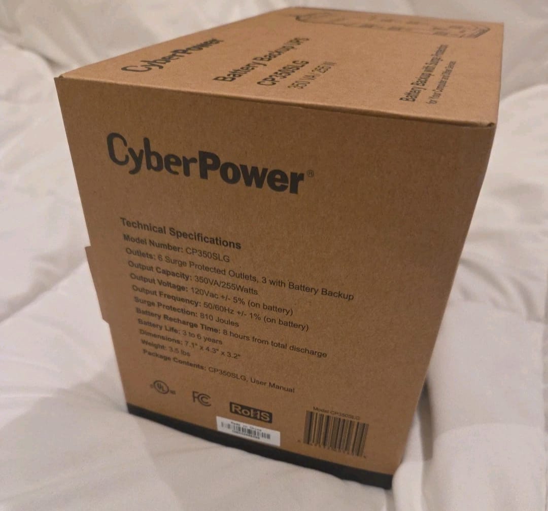 CyberPower 350VA UPS