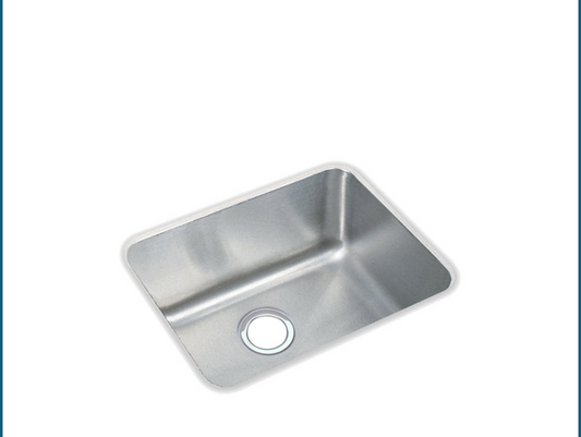 Elkay ELUH1814 Lustertone 20-1/2" Undermount Basin Stainless Steel New Open Box