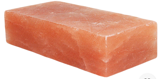 HIMALAYAN SALT SLAB Foot Detox  4" x 8" x 2"