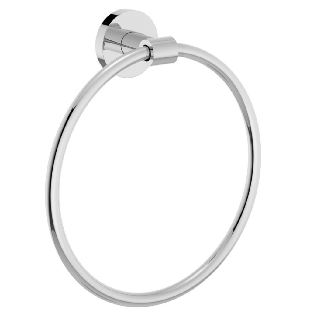 SYMMONS TOWEL RING 673TR-STN